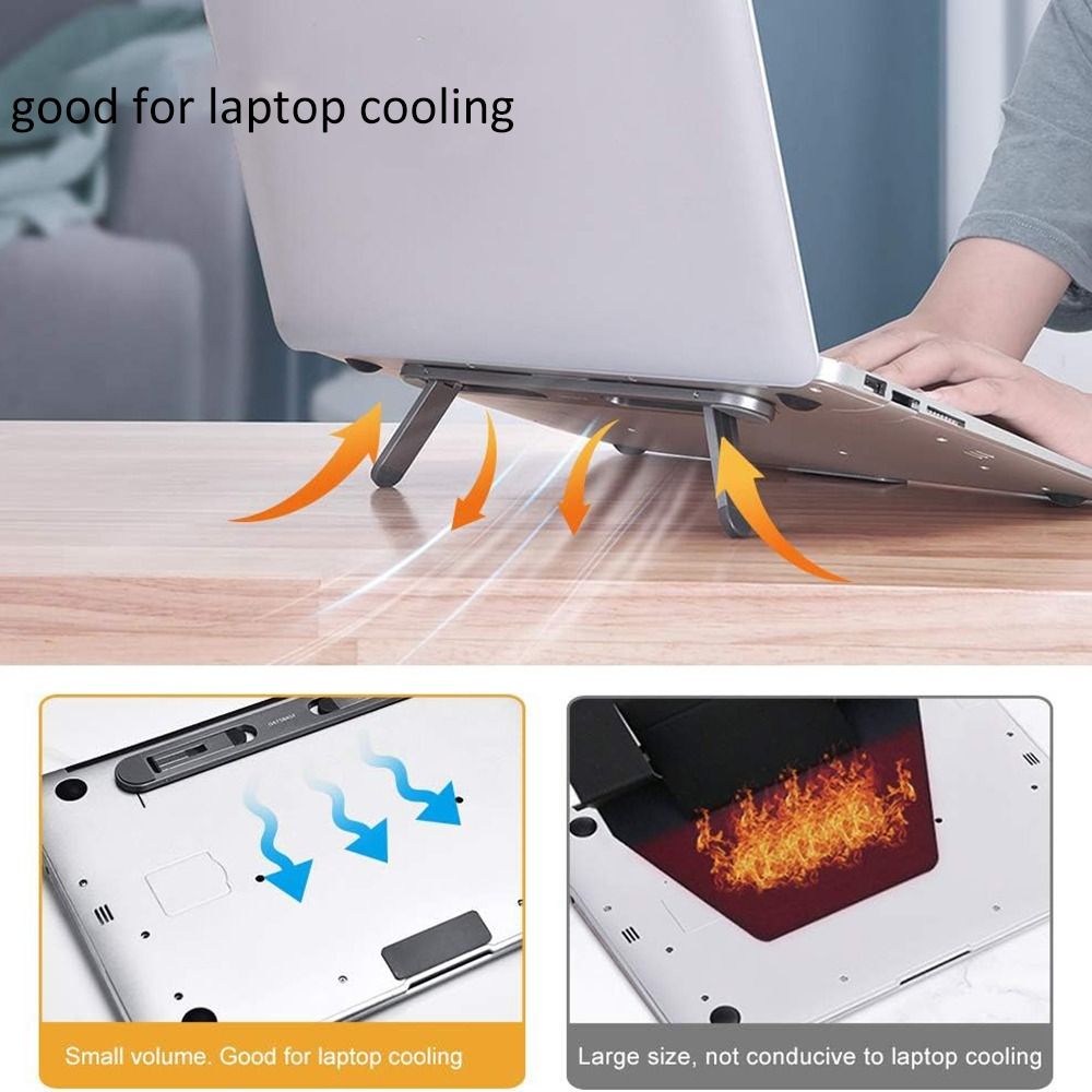 새로운 투명 노트북 거치대, 접이식 범용 노트북 받침대 - Laptop Cooling Pad 리뷰 및 가격