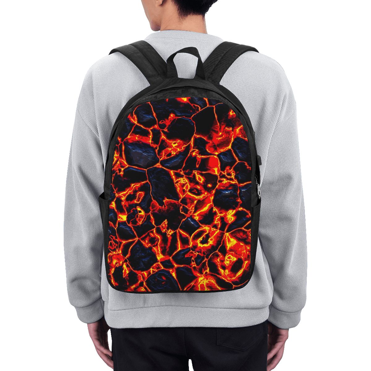 마그마 화산 용암 화재 배낭 여행 노트북 가방 컴퓨터  - Laptop Bag 리뷰 및 가격