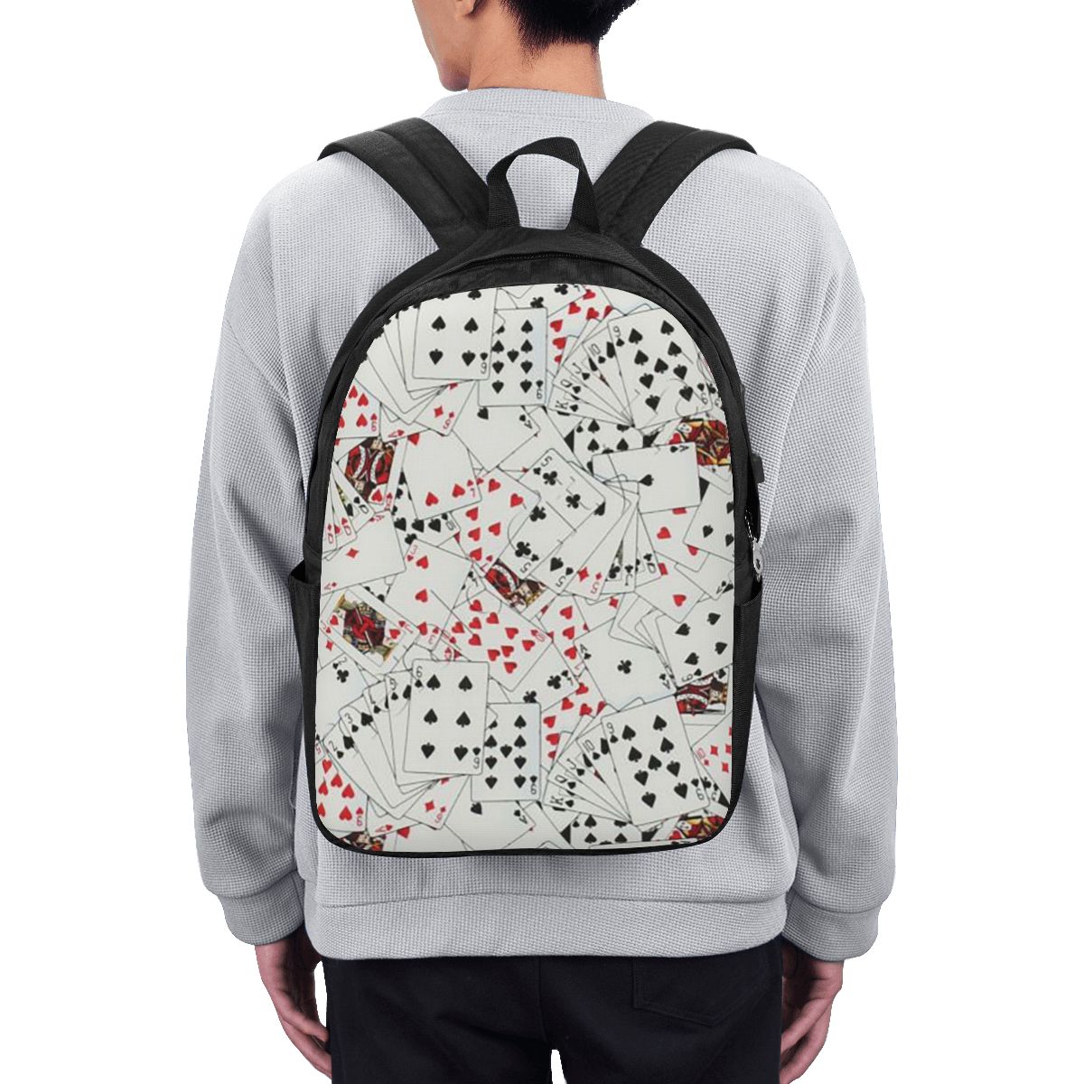 플레잉 카드 포커 프린트 배낭 여행 노트북 가방 컴퓨터 - Laptop Bag 리뷰 및 가격