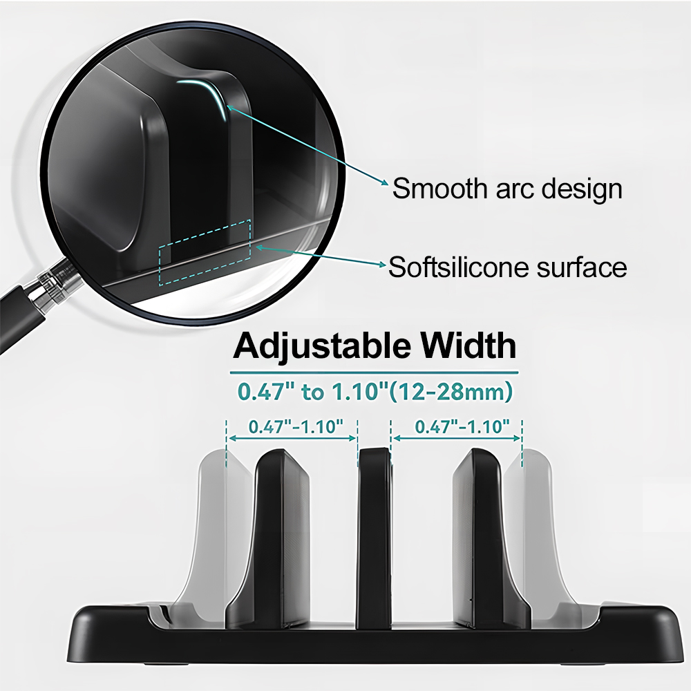 사무실용 ABS 노트북 스탠드 수직형으로 데스크탑 공간 - Laptop Original Accessories 리뷰 및 가격