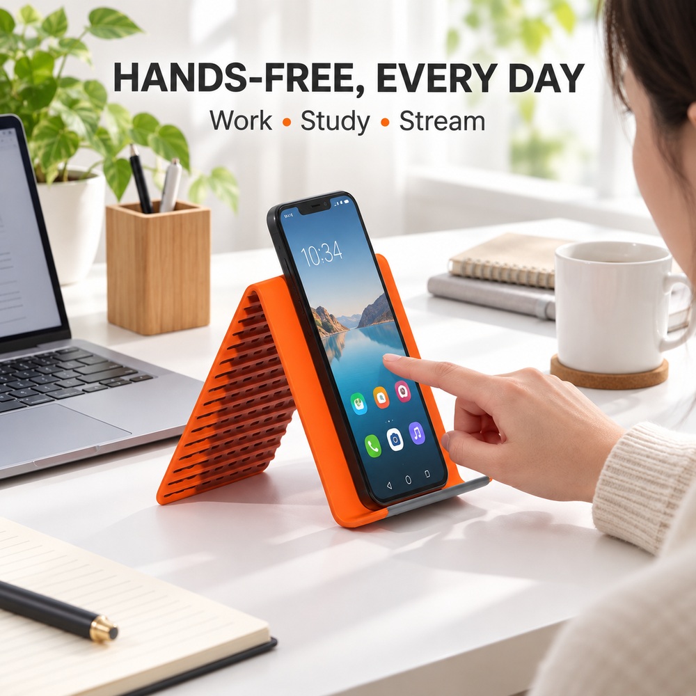유연한 실리콘 소재의 휴대폰/태블릿 거치대, 접이식 데 - Laptop Stand 리뷰 및 가격