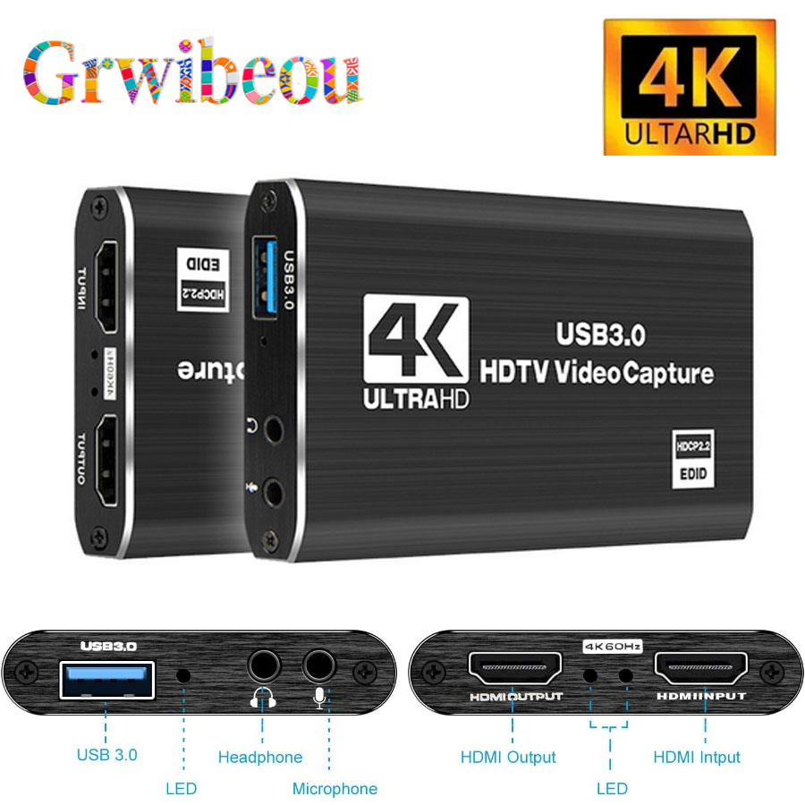 4K USB 3.0 비디오 캡처 카드 HDMI 호환 1 - Hdmi Cable 리뷰 및 가격